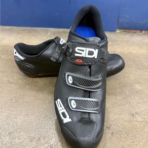 SiDI Black Cycling Shoes